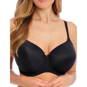 Fantasie‎ Aura Black Molded Bra Size 38I  Soft Inner Cups Wired NEW